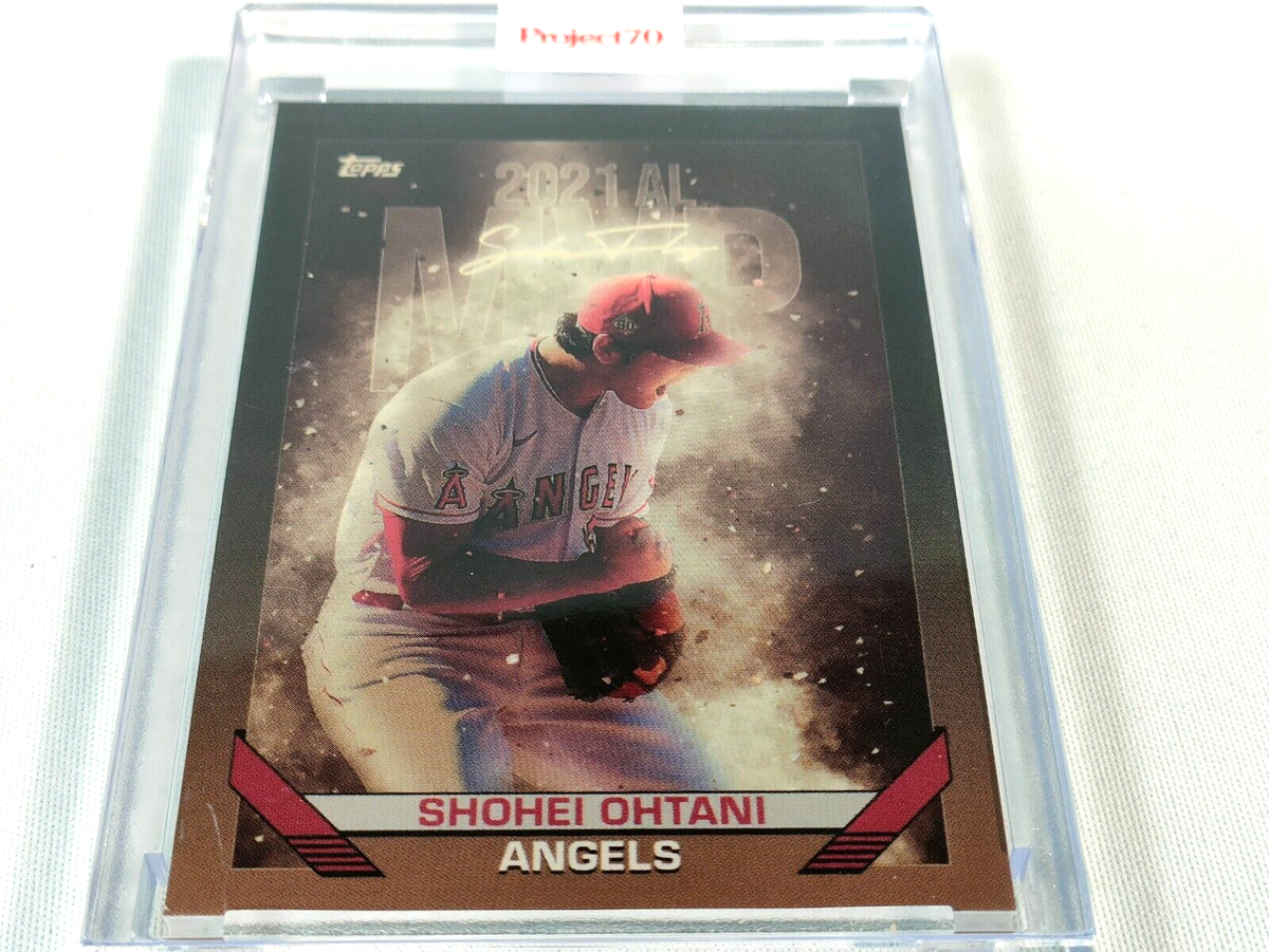 Topps Project 70 Shohei Ohtani 2021 AL MVP Card Angels by SoleFiy