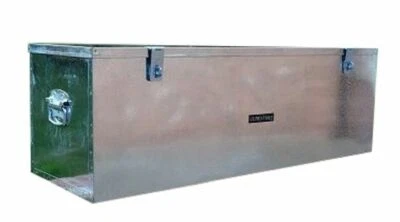 265 US PRO JOB SITE BOX SAFE TACK CHEST TOOL BOX VAN TRUCK SECURITY GALVANIZED