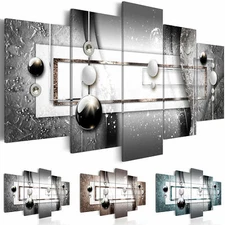 ABSTRACT Canvas Wall Art Image Photo Print a-A-0245-b-n