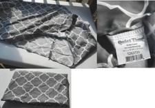 Quiet Time Defender Pet Crate Cover Teflon Gray White Geometric 30x19x21 Medium