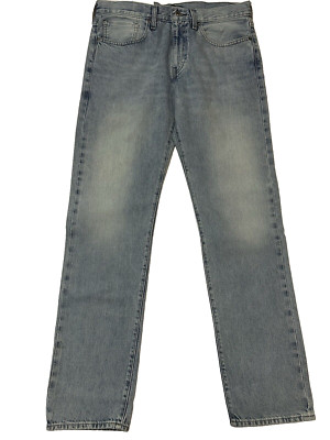 Levis Made & Crafted 502 Jeans Mens 34x34 Tapered Low Rise Light Selvedge Big E