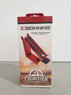 Bohning Forntier Befiederung Jig, Rot 1346KIT