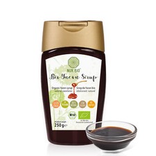 NUR BIO&reg; Yacon Sirup 250 g nat&uuml;rlicher Zuckerersatz ohne Zus&auml;tze Karamell-Note