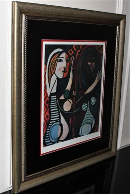PABLO PICASSO/GIRL BEFORE A MIRROR★MOMA Girl Before A Mirror, 1932 by Pablo Picasso