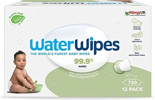 Product Image for Plastic-Free Textured Clean, Toddler & Baby Wipes, 720 Count (12
