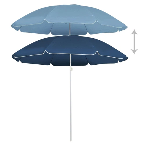 Parasol with Steel  Blue 180  D6F1 - Picture 3 of 5