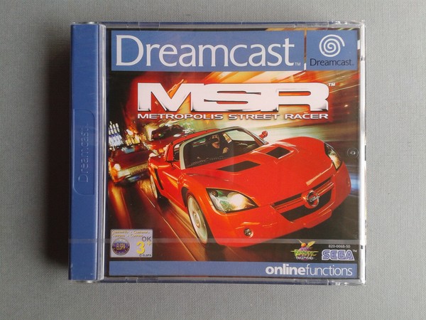SEGA DREAMCAST MSR METROPOLIS STREET RACER PRECINTADO NUEVO NEW SEALED CIB PAL