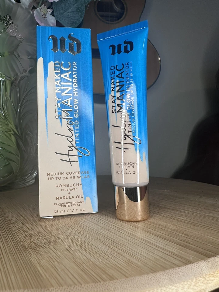 URBAN DECAY STAY NAKED HYDROMANIAC 着色发光液压器 20 轻质中号 1.1 盎司 — 第 2/4 张图片