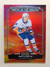2022-23 OPC PLATINUM HOCKEY AATU RATY MARQUEE ROOKIE SUNSET #280 WJ