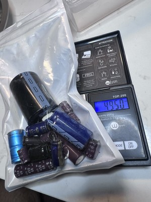 Per 5LBs - Scrap Capacitors, Large and Small, Precious Metal Recovery,Recycling