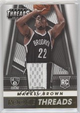 2014-15 Panini Threads Rookie Threads Prime 10/25 Markel Brown #43 5c9