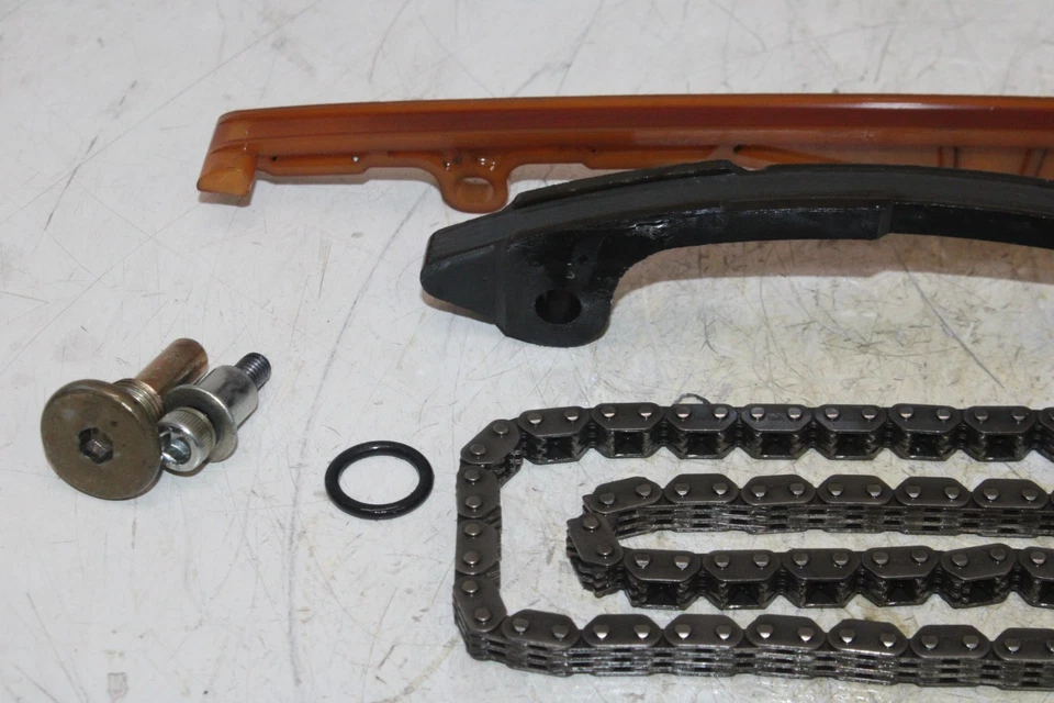 03-25 KAWASAKI NINJA ZX6R ZX636C OEM CAM CHAIN WITH GUIDES - Image 2 of 4