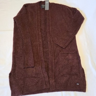 Abercrombie & Fitch Women s Long Open Cardigan Size Extra Extra Small