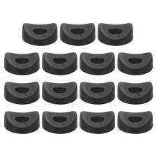 15Stk runde Kunststoff-Unterlegscheiben,8mmx25mmx5mm,schwarz
