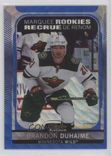 2021-22 O-Pee-Chee Platinum Marquee Rookies Blue Surge Brandon Duhaime #293 e9p