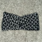 Lululemon Head Warmer Knit Headband One Size Ear Warmer Black And Grey Clean — photo 1