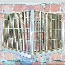 1972 Pontiac Grand Prix Chrome Upper Front Radiator Grille Mesh Oem Used Factory 1972 Pontiac Grand Prix Chrome Upper Front Radiator Grille Mesh Oem Used Factory