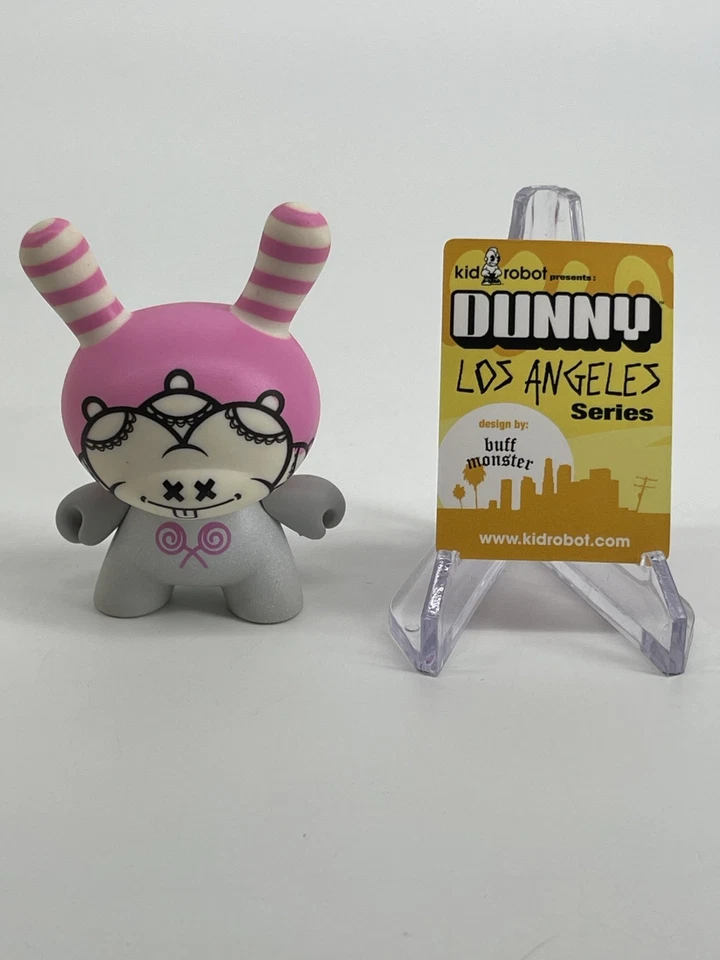 Kidrobot Dunny Los Angeles: Buff Monster Designer 3” Figure - Image 2 of 4