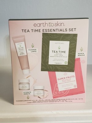 earth to skin Tea Time Essential Set
