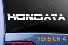 Hondata Sticker Decal Jdm Racing Honda Civic Integra Nsx Rsx Type R Accord