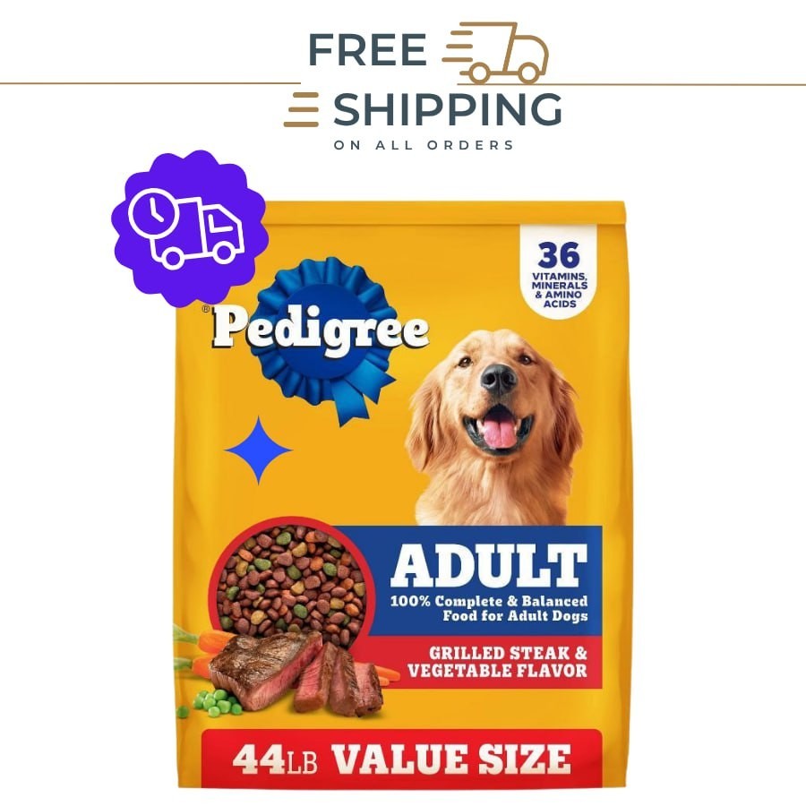 Pedigree® Complete Nutrition Adult Dry Dog Food - Steak & Vegetables