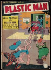 Quality - PLASTIC MAN 1943-56 25 - Grade 2.5 - Comic Book
