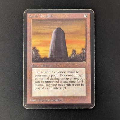 MTG \>> Basalt Monolith (PL) // Alpha - 341 Trading - Magic