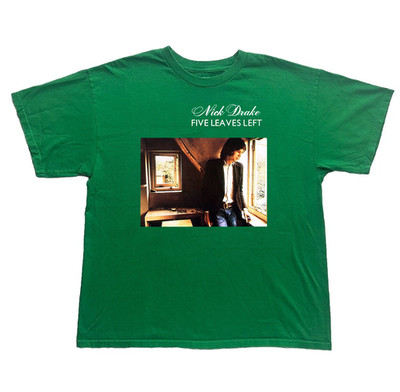 Five Leaves Left The Legacy Of Nick Drake T Shirt Full Size S-5XL