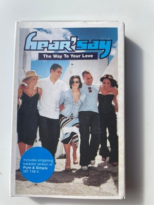 HEAR'SAY - The Way To Your Love - 2001 CASSETTE SINGLE + PURE & SIMPLE KARAOKE