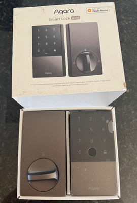 Aqara Smart Lock U100 Fingerprint Keyless Entry Door Lock -Apple Home Key-NEW