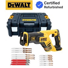 Dewalt DCS367N 18v XR Compact Brushless Reciprocating Saw Bare Tstak + 15 Blades