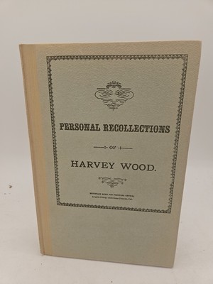 Wood Harvey John Goodman Personal Recollections Harvey Wood 1955 Signed Lmtd F3