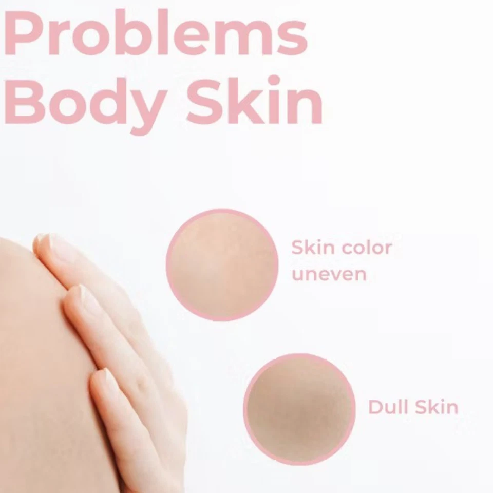 Grace & Glow Rouge 540 Brightening Clay Body Scrub 220g – Whitening Exfoliating - Image 3 of 4