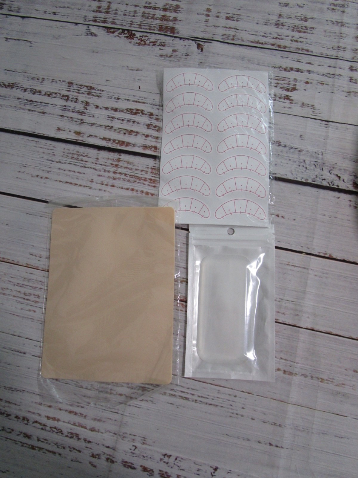 New Mixed Lot Eyelash Extension Practice Training Supplies Mannequin Head