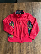 Girl  s Puma Track Jacket, Melon Blast, Size 4