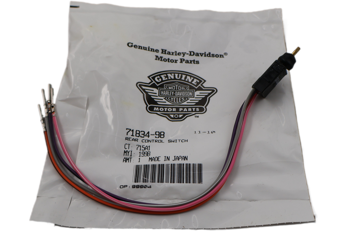 71834-98 NEW OEM 1998-2013 HARLEY-DAVIDSON TOURING REAR VOLUME