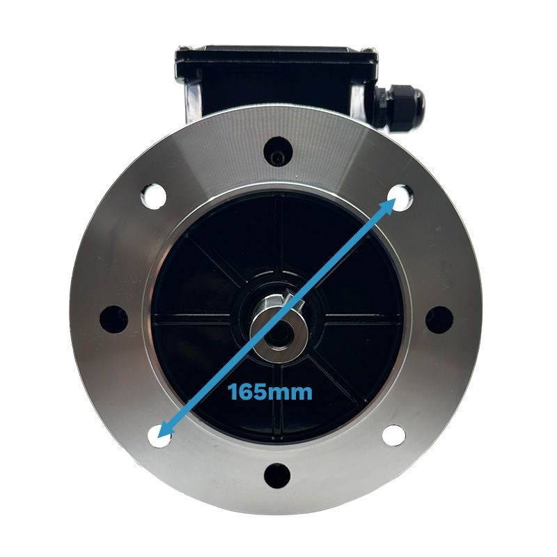 Moteur triphasé 0.18kW résistant aux vibrations pour couple stable - 3