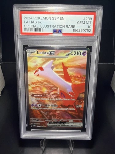 PSA 10 Latias ex 239/191 Sv08: Surging Sparks Holo