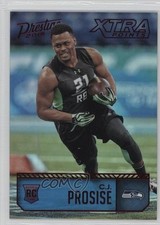 2016 Panini Prestige Rookies Xtra Points Red CJ Prosise #219 0c4