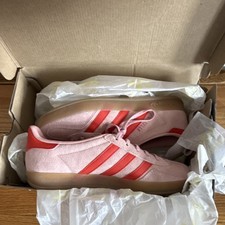 adidas Gazelle Indoor W Wonder Mauve Gum Pink Red JQ1793 Women's