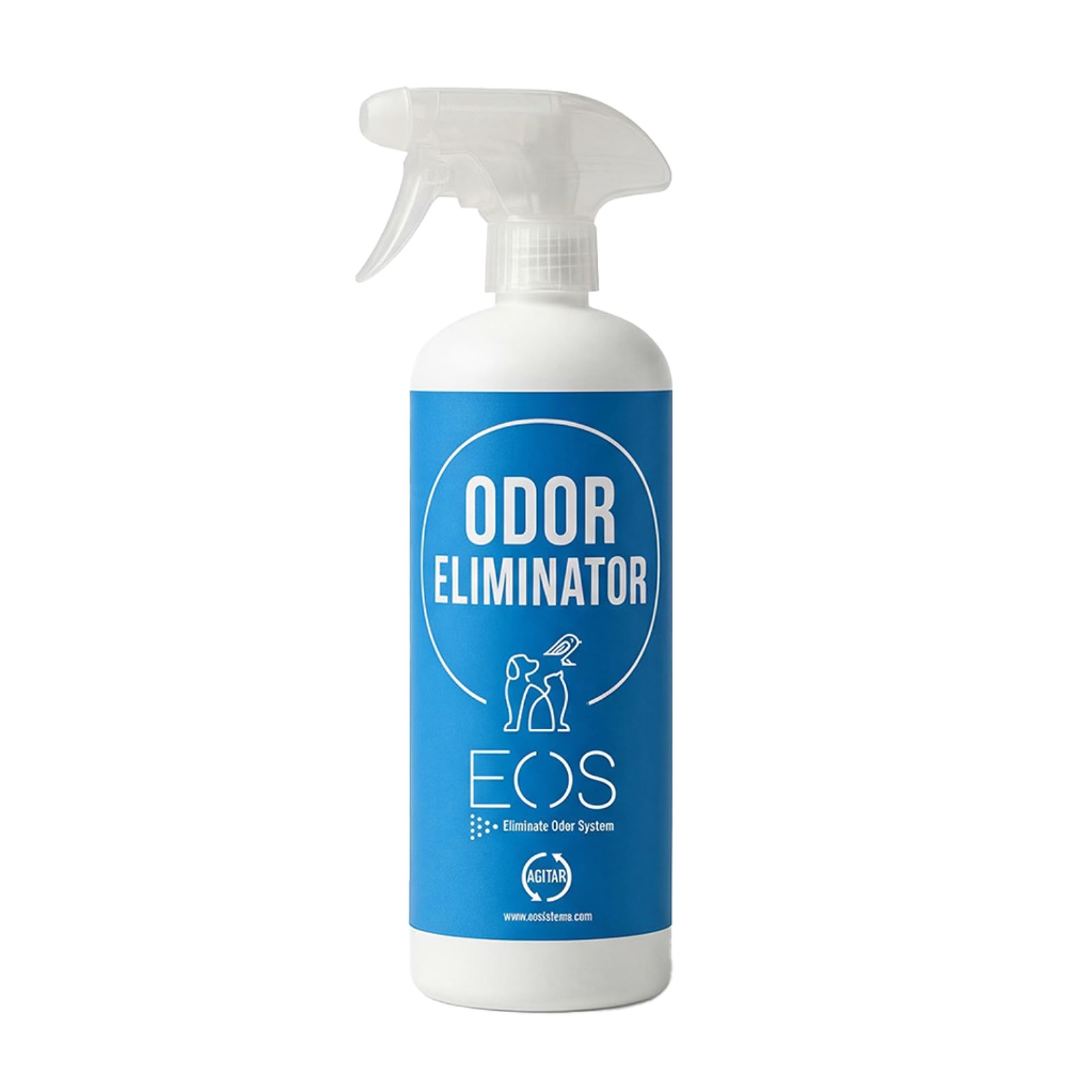 EOS Spray Anti Odore Cani e Gatti 1L | Rimuovi Odore Pipì e Macchie