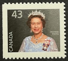Canada MNH #1358as Queen Elizabeth II Stamp From Booklet - 1992