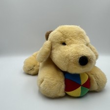 Vintage EDEN Spot The Dog Plush Stuffed With Ball / 1993 / RARE
