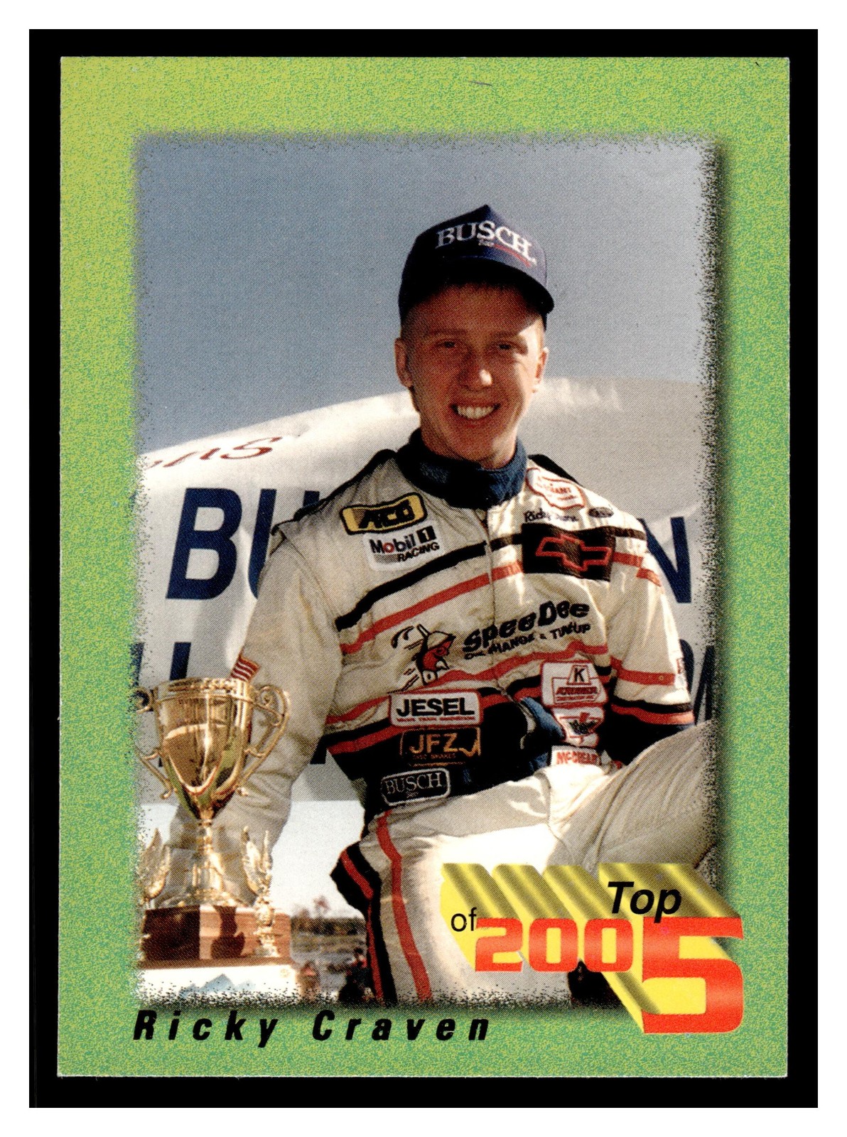 1995 Maxx Ricky Craven #TOP 2 Ricky Craven Motorsports