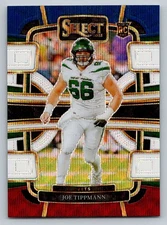 Joe Tippmann 2023 Panini Select Tri-Color Prizm 152/259 New York Jets #78