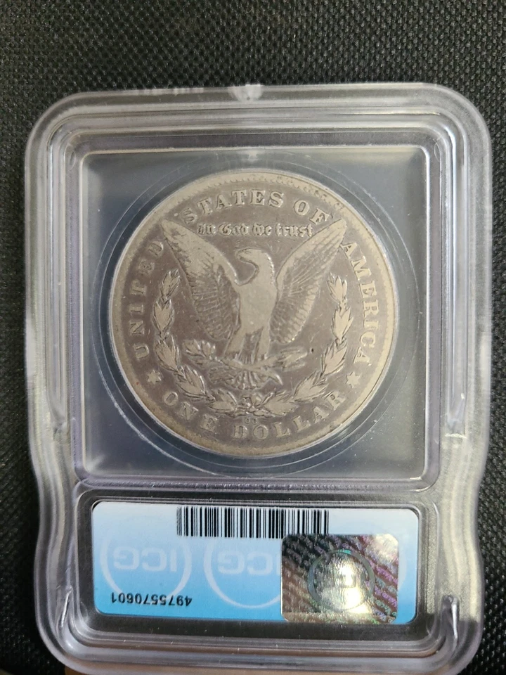 1878-CC IGC VG10 MORGAN SILVER DOLLAR CARSON CITY - Image 3 of 4