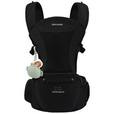 Bebamour Baby Carrier with Hip Seat Breathable Mesh Carrier with Waist Extender