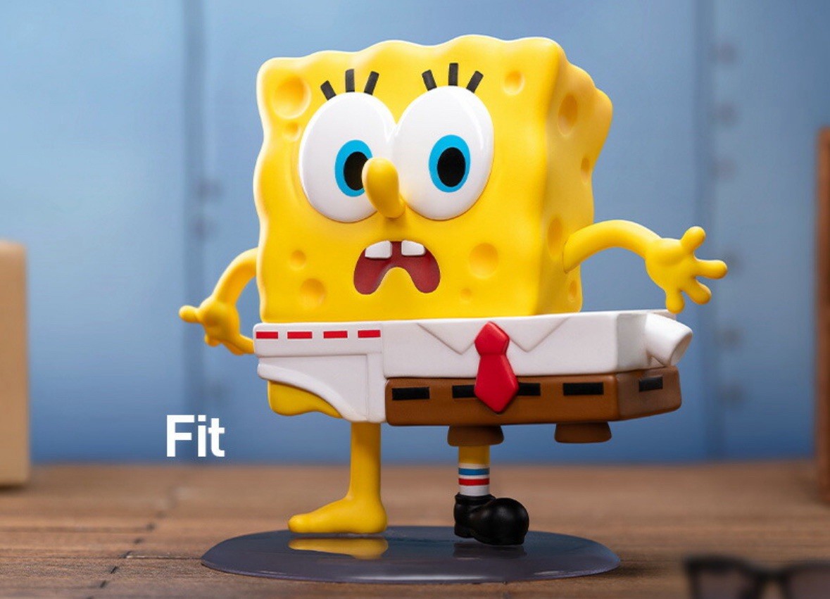 POPMART SpongeBob Squarepants Daily Quirks Series Box authentic