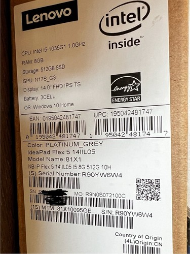 Lenovo IdeaPad Flex 5 14IIL05 (Convertible Notebook 14 Zoll) - Afbeelding 22 van 22