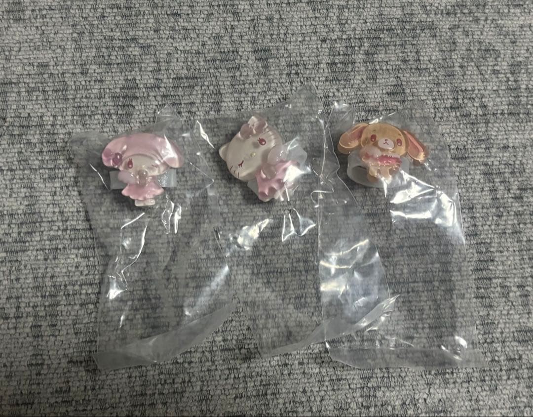 Sanrio Jewelry Deco Band 3pc Set: Hello Kitty, My Melody, Kuromi  No